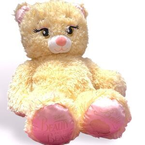 Build-A-Bear Workshop X Disney Belle Beauty and the Beast Gold Teddy Bear Plush